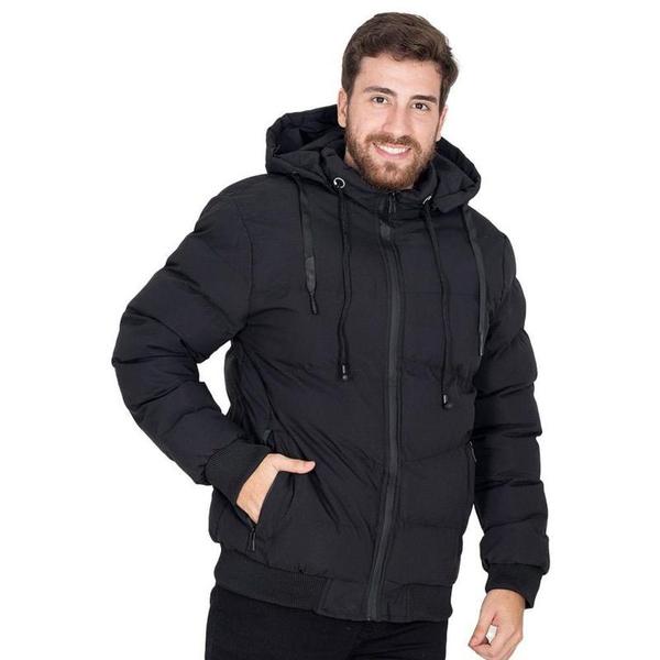 Casaco Jaqueta de Frio Peluciada por dentro Exclusiva - Bufalo Casaco Jaqueta de Frio Peluciada por dentro Exclusiva - Bufalo