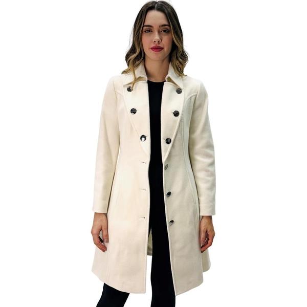 Casaco Malise 7/8 lã Batida Feminino Casaco Feminino Magazine