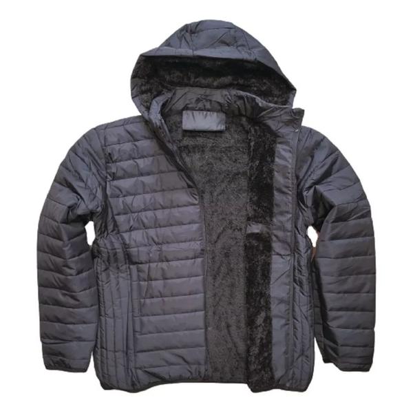 Casaco Plus Size Jaqueta Masculina Forrada Puffer Bobojaco - Bufalo Casaco Plus Size Jaqueta Masculina Forrada Puffer Bobojaco - Bufalo
