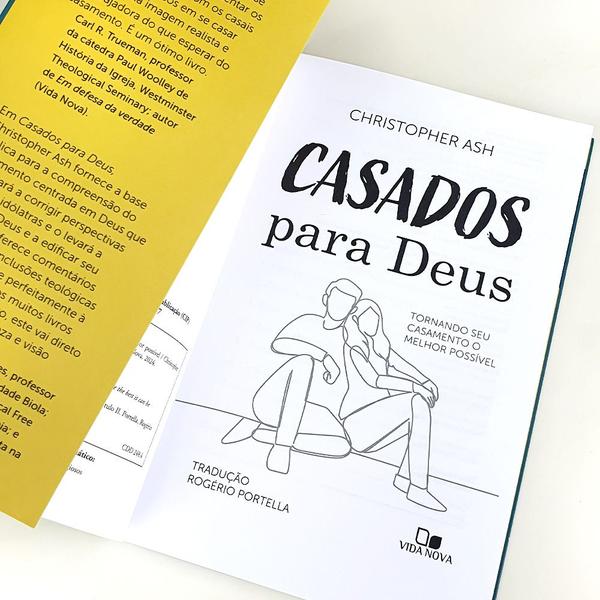 Imagem de Casados para Deus  Christopher Ash - Editora Vida Nova