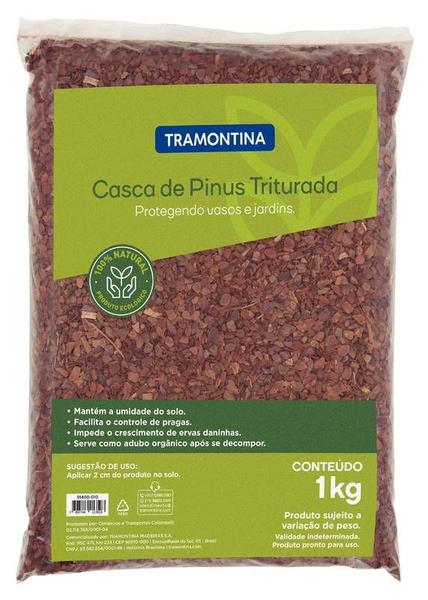 Imagem de Casca de pinus tramontina triturada 1kg