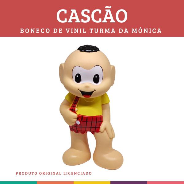 Imagem de Cascão Boneco de Vinil Licenciado Turma Da Mônica Zippy Toys