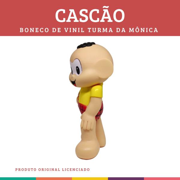 Imagem de Cascão Boneco de Vinil Turma Da Mônica Licenciado Zippy Toys