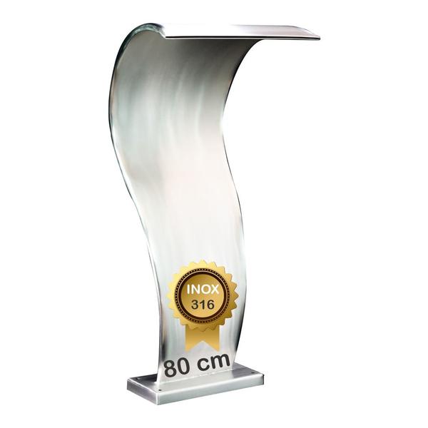 Cascata de Piscina Inox 316 Naja High Tech Qualidade Direto do Fabricante - Supera Inox & Lazer