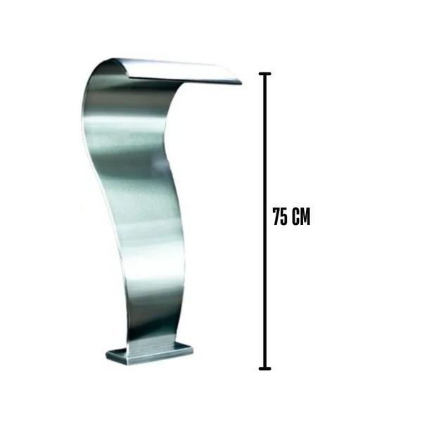 Cascata Para Piscina Naja Aço Inox Fabricante - Supera Inox Lazer