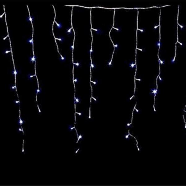 Imagem de Cascata Pisca Pisca Led Branca 100 Lâmpadas Natal