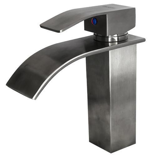 Cascata torneira misturador monocomando aço inox 304 - Zanetti Imagem de Cascata torneira misturador monocomando aço inox 304