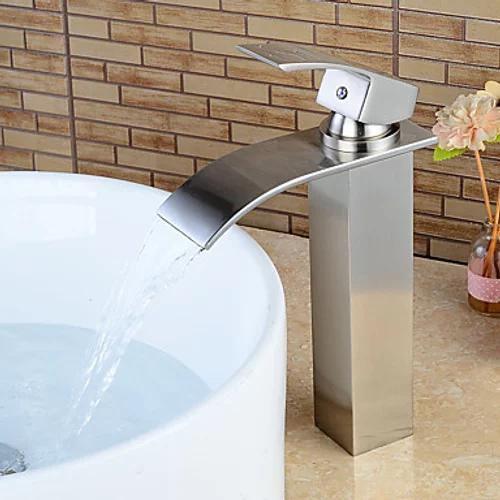 Cascata torneira misturador monocomando aço inox 304 - Zanetti Imagem de Cascata torneira misturador monocomando aço inox 304