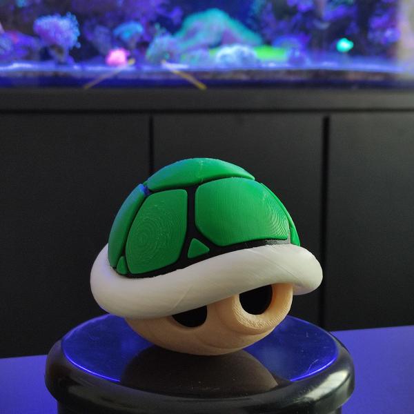 Imagem de Casco Tartaruga Mario Koopa Verde Super Bros 3D