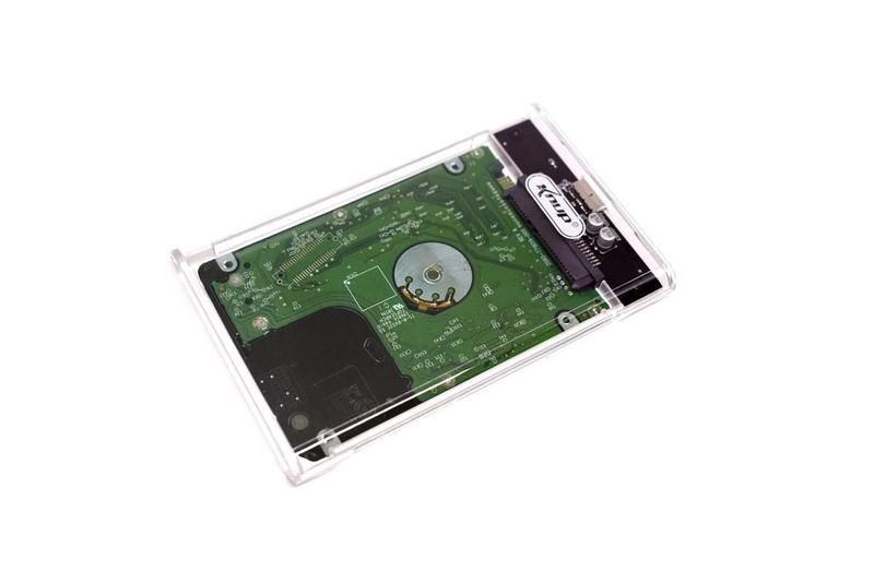 Imagem de Case 2,5 Sata Transparente 3.0 Knup Kp-Hd012