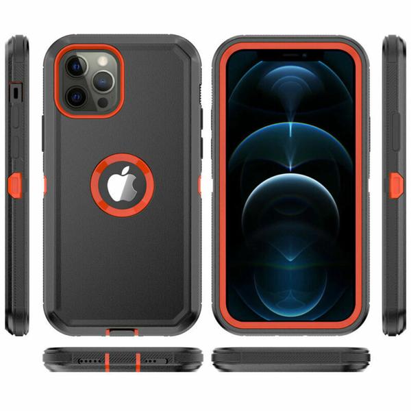 Imagem de Case Anti Impacto Armor Shield Compatível Para iPhone X Ao 14 Pro Max Capa