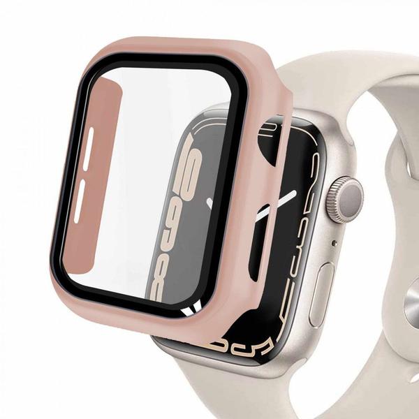 Imagem de Case Armor compatível com Apple Watch 45MM (Series 7) - Rosa - Gshield