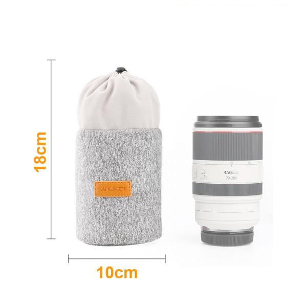 Case / Bag Lentes 2 em 1 Ajustável K&F Concept - KF13.121 Imagem de Case / Bag Lentes 2 em 1 Ajustável K&F Concept - KF13.121
