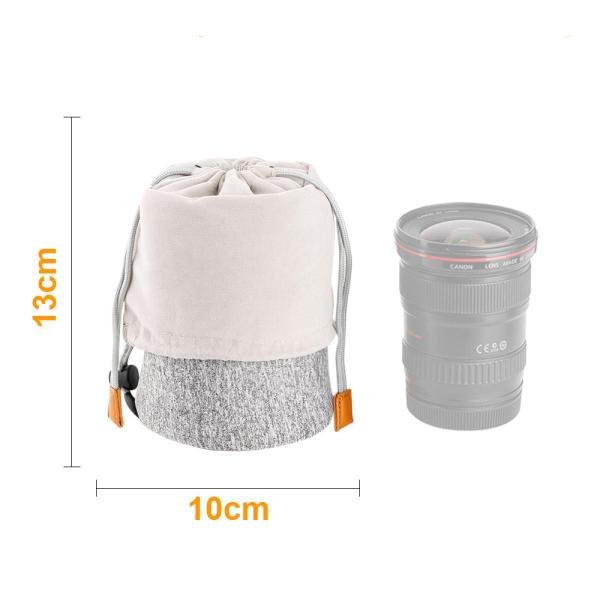 Case / Bag Lentes 2 em 1 Ajustável K&F Concept - KF13.121 Imagem de Case / Bag Lentes 2 em 1 Ajustável K&F Concept - KF13.121