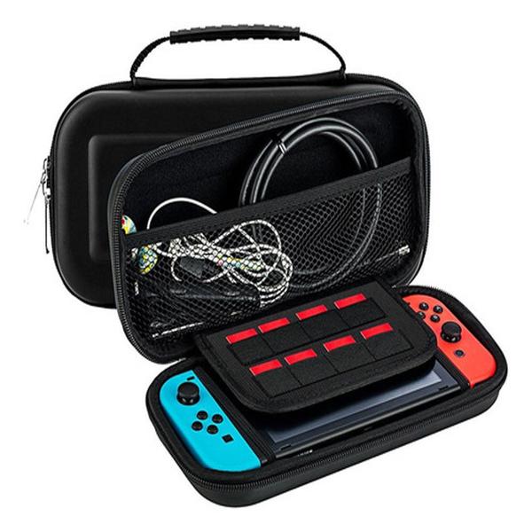 Imagem de Case Bag Rígida de Transporte Estojo De Viagem Capa De Proteção Resistente Com Alça para Nintendo Switch