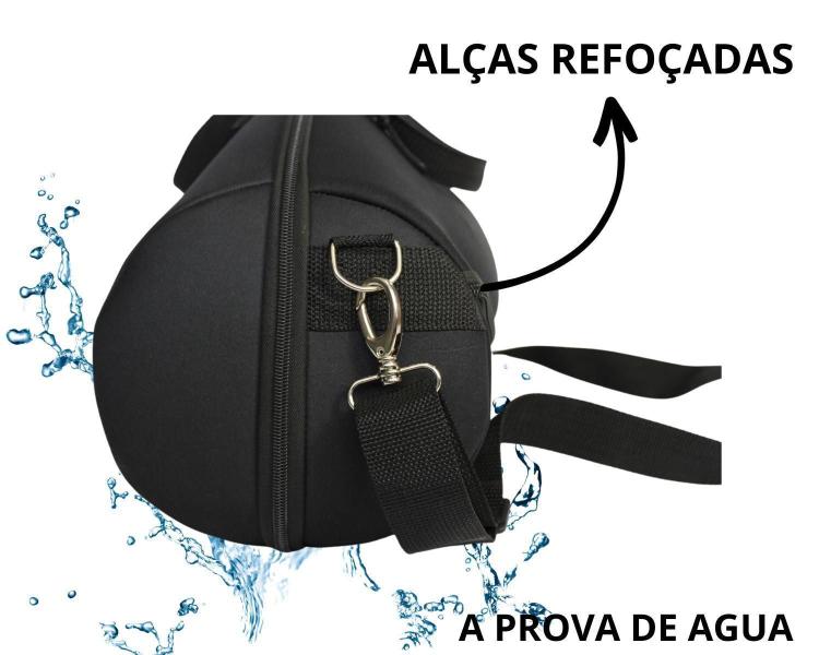 Imagem de Case Bolsa Compatvel Boombox Plus Aiwa Bolso Anti-Impacto