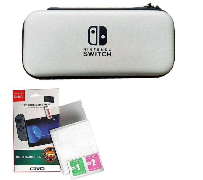 Imagem de Case Bolsa Estojo Nintendo Switch + Película Vidro