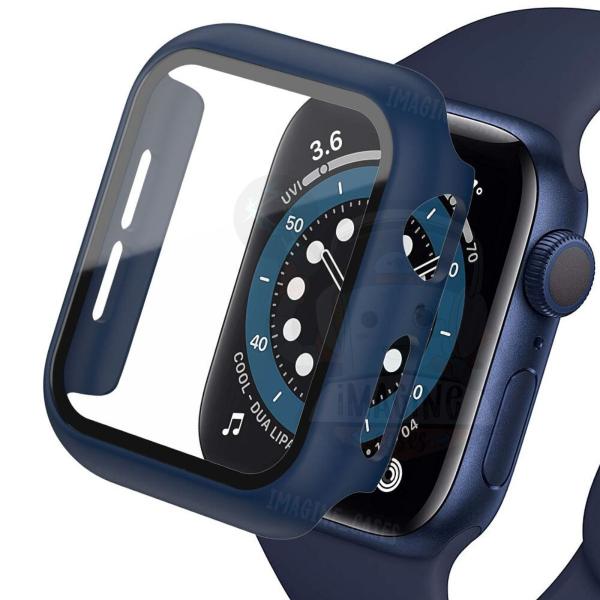 Imagem de Case Bumper Protetor com Vidro 9H para Apple Watch Series 8