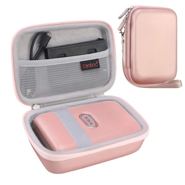 Imagem de Case Canboc para impressora Fujifilm Instax Mini Link 2/3 em ouro rosa