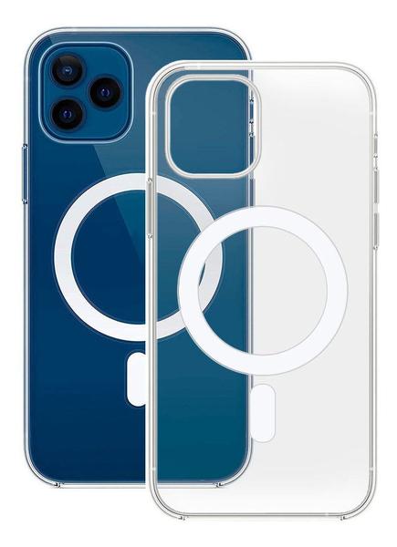 Imagem de Case Capa Magnética Transparente Compatível iPhone 12 Pro