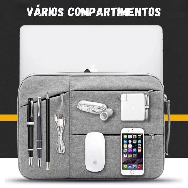 Imagem de Case Capa Notebook Impermeável Feminina Masculina Slim Pasta Bolsa Laptop Dell Acer Hp 13.3 E 15.6 Polegadas