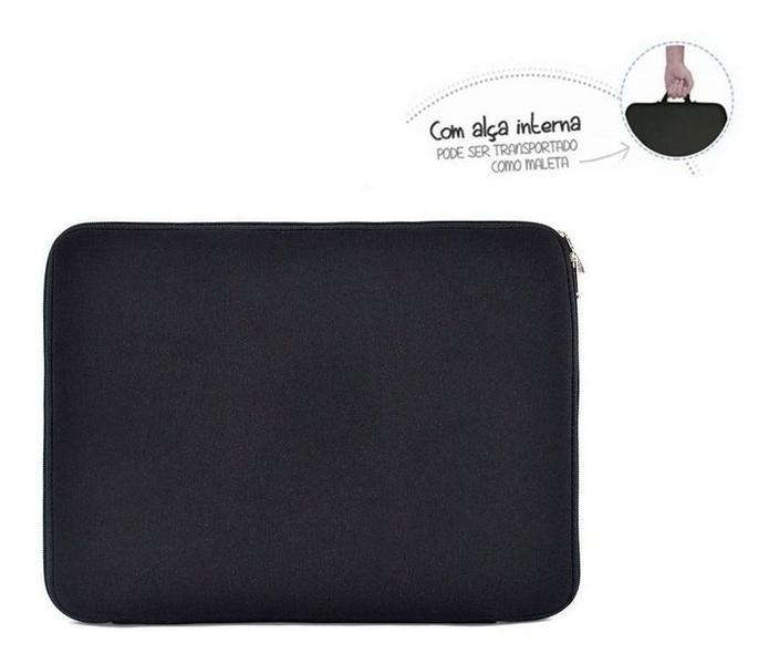 Imagem de Case Capa Notebook Premium Neoprene 17 Polegadas Preto