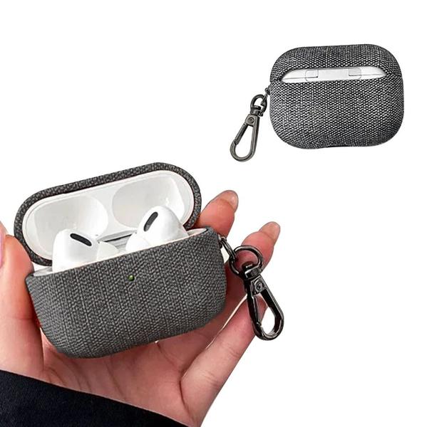 Imagem de Case Capinha Protetora Denim Compatível Com AirPods 3