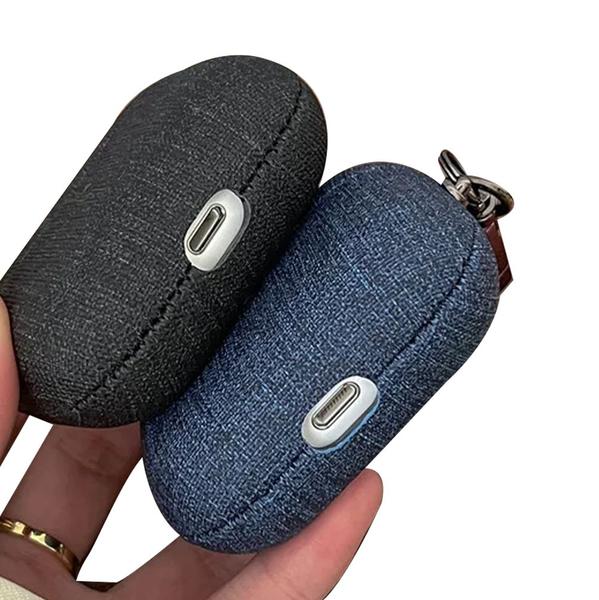 Imagem de Case Capinha Protetora Denim Compatível Com AirPods 3