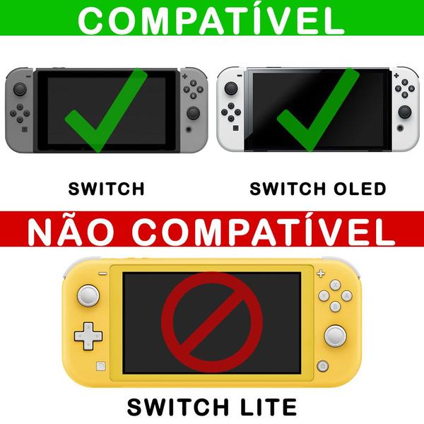 Imagem de Case Compatível Nintendo Switch Bolsa Estojo - Bahia A