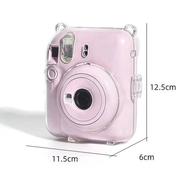 Imagem de Case Crystal Para Instax Mini 12 Personalizável - Rosa