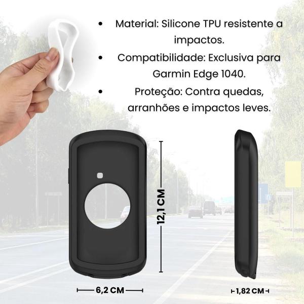 Imagem de Case De Proteção Para Ciclo Computador Gps Garmin Edge 1040