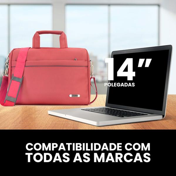 Imagem de Case De Proteção Para Notebook 14 Polegadas Com Alça Grande