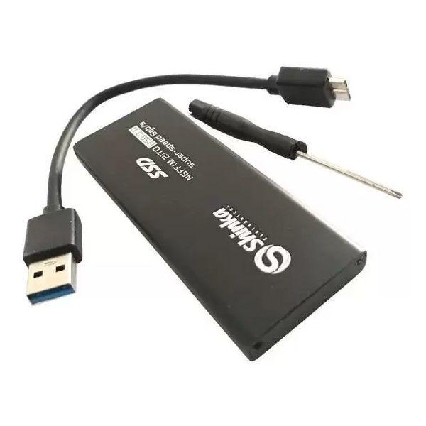 Imagem de Case Externa para SSD M2 USB 3.0 NGFF (SH-CS-SSD) Shinka 1125