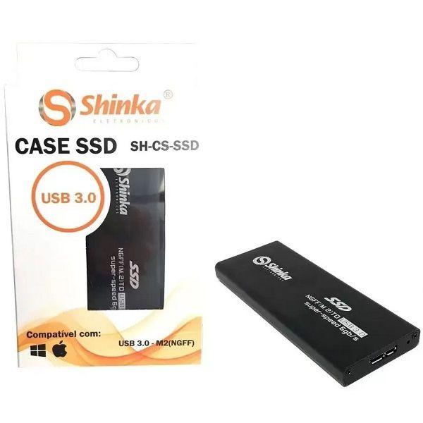 Imagem de Case Externa para SSD M2 USB 3.0 NGFF (SH-CS-SSD) Shinka 1125