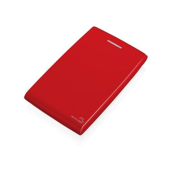 Imagem de Case Externo para HD 2.5' USB 2.0 SATA Vermelho Multilaser - GA116