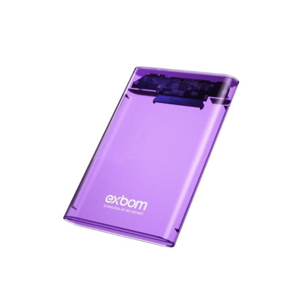 Imagem de Case Externo Para Hd 2,5'' Sata Usb 3.0 Colorido - Exbom