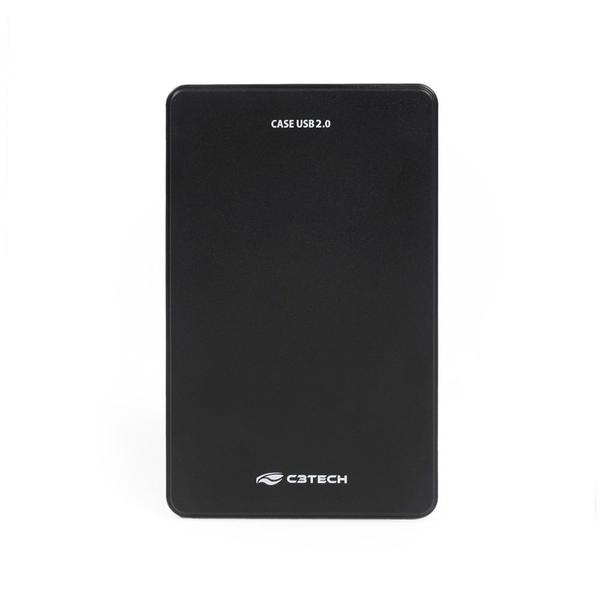 Imagem de Case Gaveta para HD Externo 2,5" C3Tech USB 2.0 Preto CH-210BK