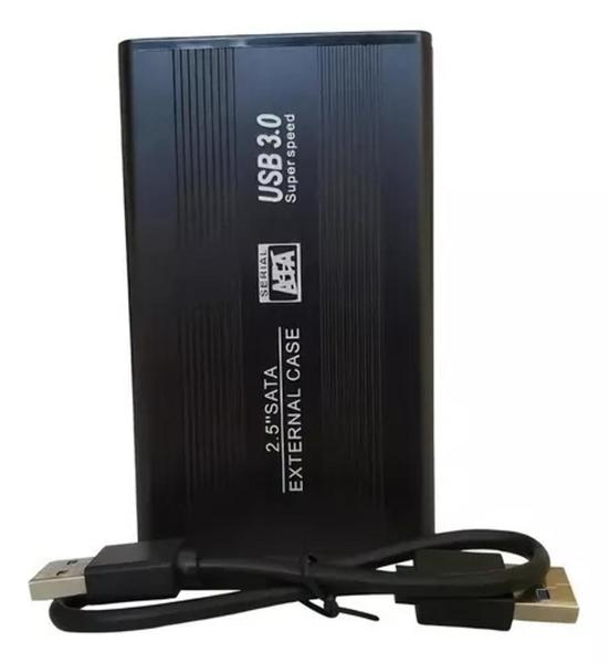 Imagem de Case Hd Externo Notebook 2.5 Usb 3.0 Gaveta Ssd 5Gb Led Rgb