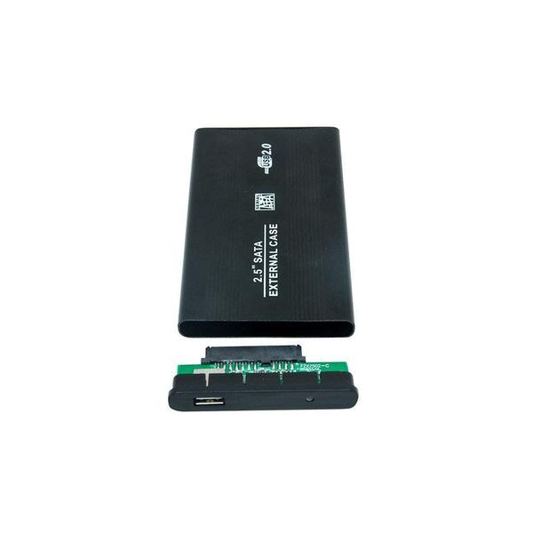 Imagem de Case Hd Externo Notebook 2,5 Pol Usb 2.0 Sata + Capa