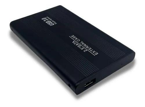 Imagem de Case Hd Externo Notebook Sata 2.5 Usb 3.0 + hd 500gb