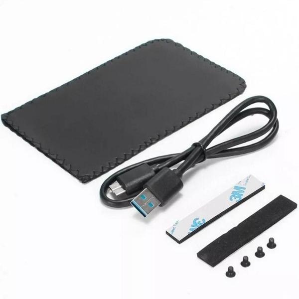 Imagem de Case Hd Externo Usb 3.0 Notebook 2.5 Gaveta Slim Hd Sata