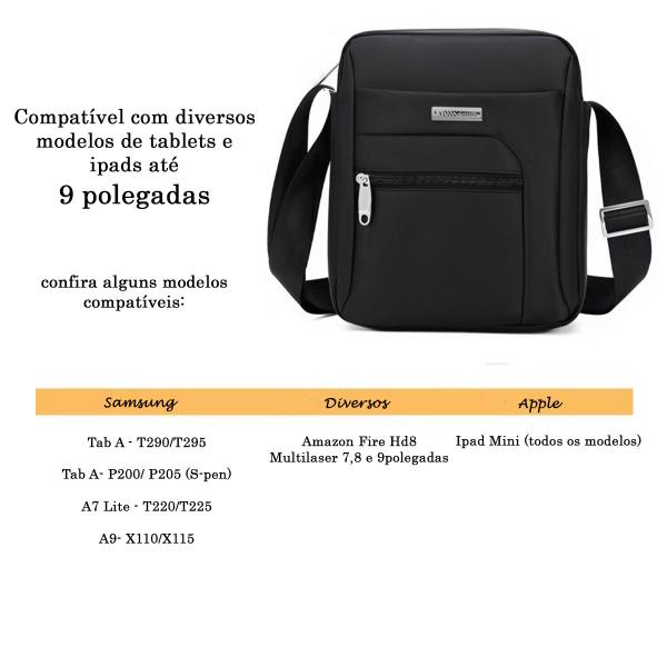 Imagem de Case Maleta Bag Para Tablets de 8 e 9 polegadas Duda Store