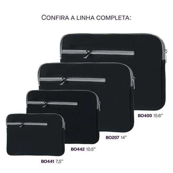 Imagem de Case Neoprene Preta Para Tablet Até 7.5 Multi - Bo441