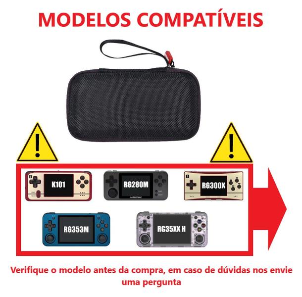 Imagem de Case para Anbernic RG35XX H RG405 M Proteção Compacta Quedas