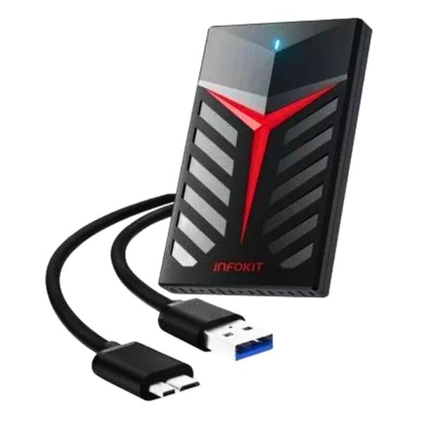 Imagem de Case Para Hd 2.5 Sata II Usb 3.0 Fast 5gbps ECASE-350