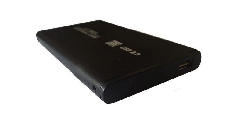 Imagem de Case Para Hd Externo 2.5 Sata Notebook Usb 2.0 Preto - Oem