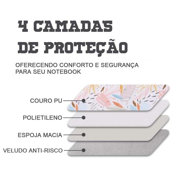 Imagem de Case Para Notebook Pasta Feminina Para Notebook Impermeável Resistente à riscos