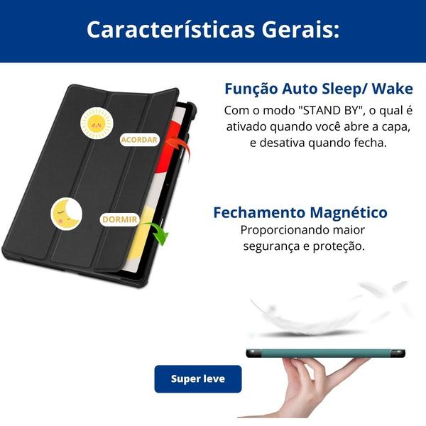 Imagem de Case proteção + caneta compatível com HD 10 2023 13ª