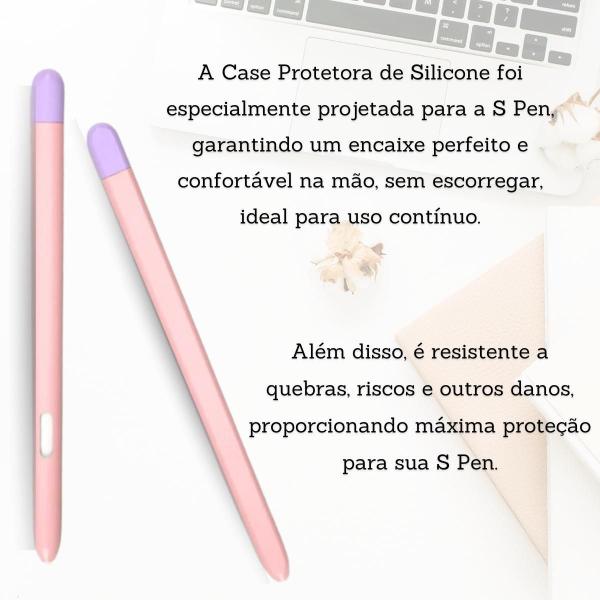 Imagem de Case Protetora De Caneta S Pen Para Samsung Tab S9 Fe - X510