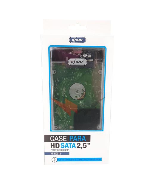 Imagem de Case Sata Para HD 2.5 USB 3.0 - Knup